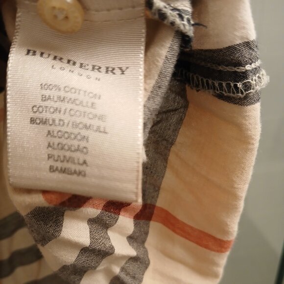 Authentic Burberry Brit Plaid Shirt - Picture 8 of 9